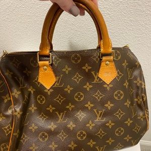 Authentic SPEEDY BANDOULIÈRE 30 monogram